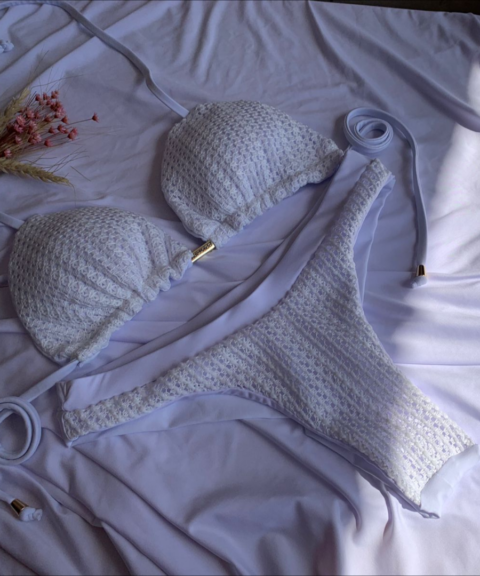 Cortininha Afrodite calcinha Asa Delta fio duplo