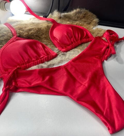 Cortininha Calcinha Asa Delta Fio Duplo